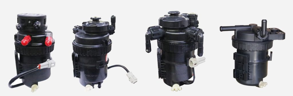 Fuel filter housing